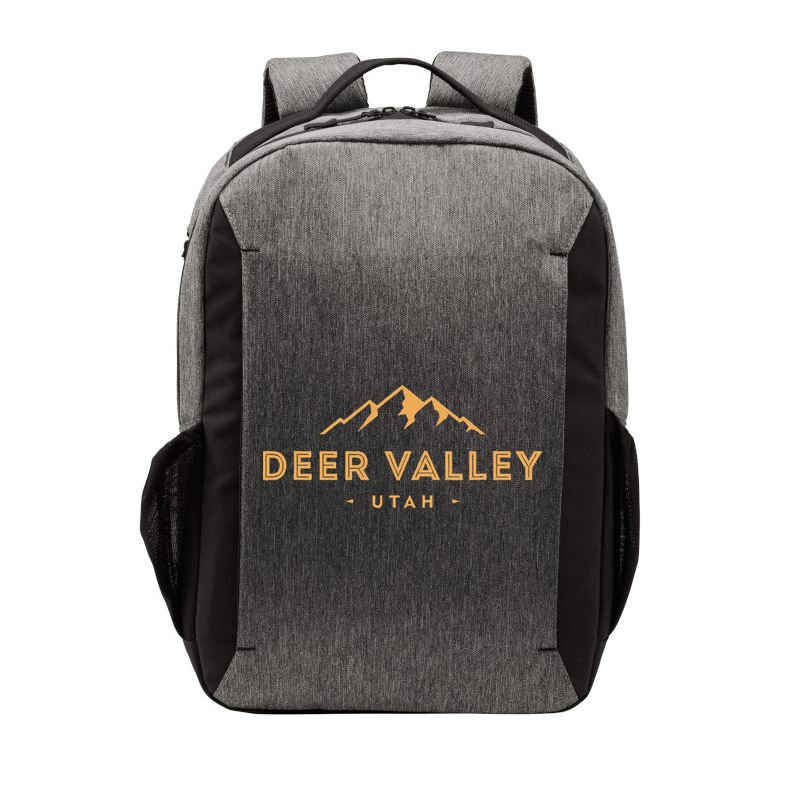 Vintage Deer Valley Ut Retro Mountain Utah Souvenir Vector Backpack