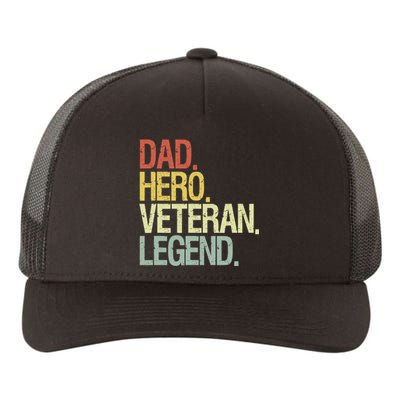 Veteran Dad Yupoong Adult 5-Panel Trucker Hat