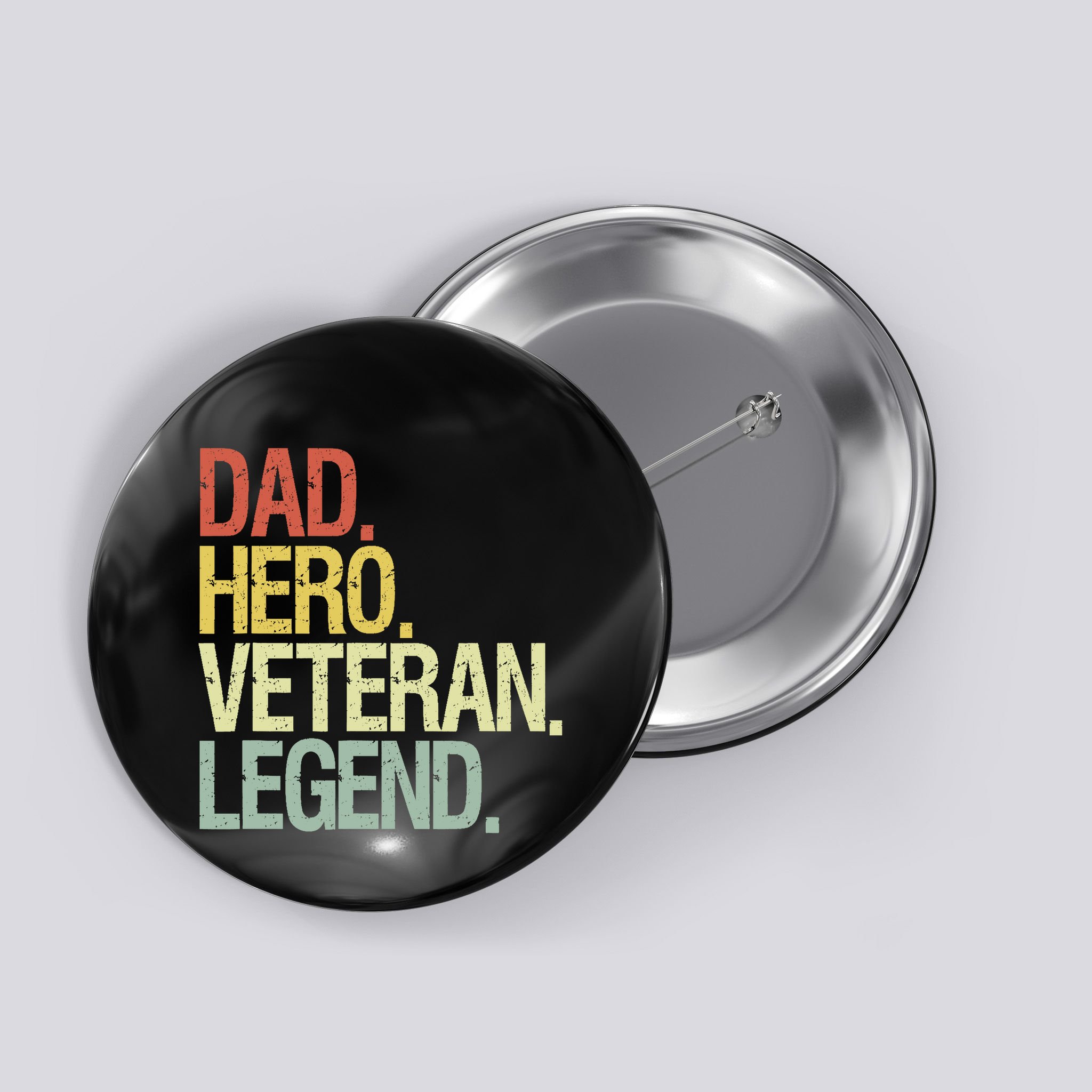 Veteran Dad Button