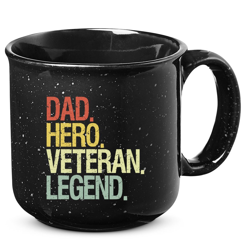 Veteran Dad 15oz Campfire Ceramic Mug