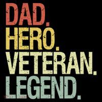 Veteran Dad Drawstring Bag