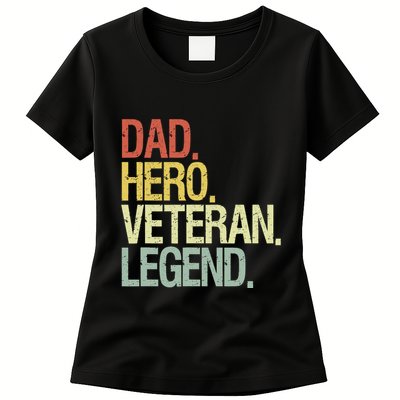 Veteran Dad Womens T-Shirt