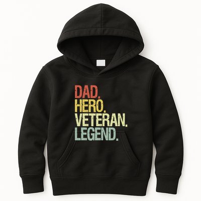 Veteran Dad Kids Hoodie