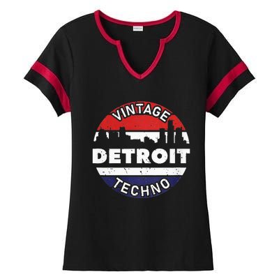 Vintage Detroit Ladies Halftime Notch Neck Tee