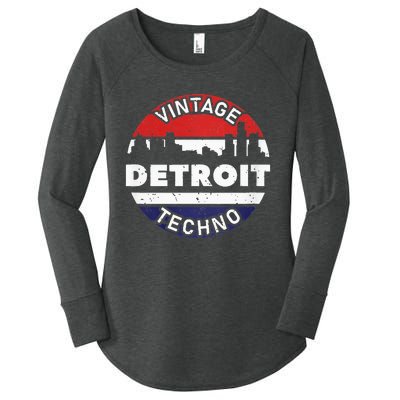 Vintage Detroit Women's Perfect Tri Tunic Long Sleeve Shirt