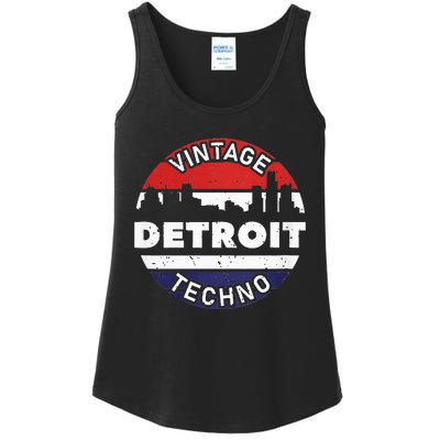 Vintage Detroit Ladies Essential Tank