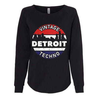 Vintage Detroit Womens California Wash Sweatshirt