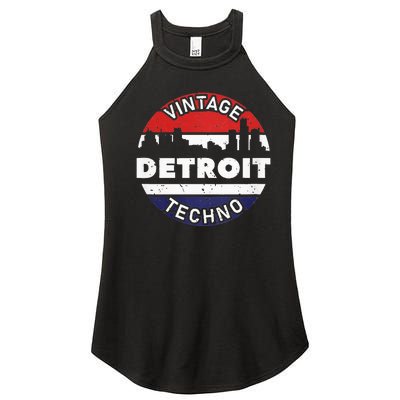 Vintage Detroit Women’s Perfect Tri Rocker Tank