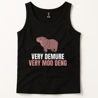 Very Demure Very Moo Deng Pygmy Baby Hippo Mu Deng Tank Top