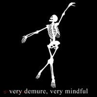 Very Demure Very Mindful Funny Skeleton Youth Performance Sprint T-Shirt