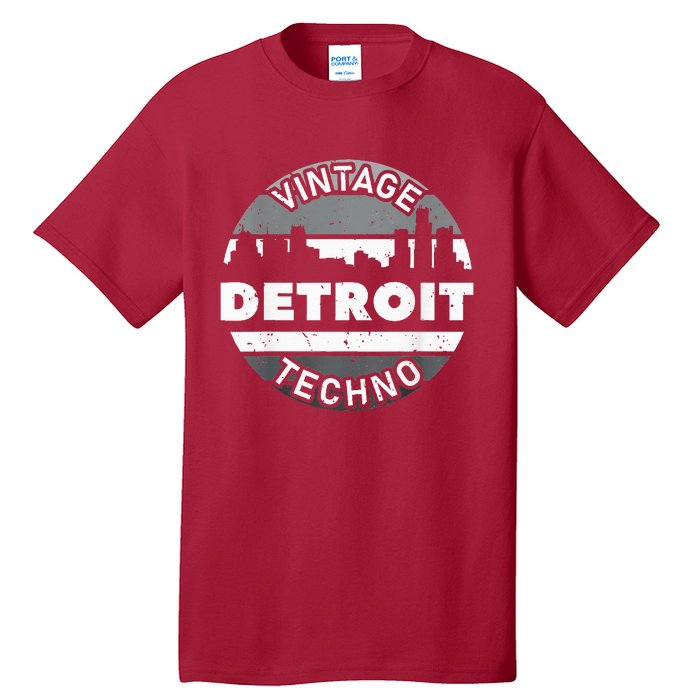 Vintage Detroit Tall T-Shirt