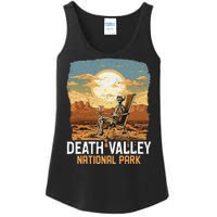 Vintage Death Valley National Park California Desert Hiking Ladies Essential Tank