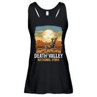 Vintage Death Valley National Park California Desert Hiking Ladies Essential Flowy Tank