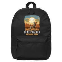 Vintage Death Valley National Park California Desert Hiking 16 in Basic Backpack