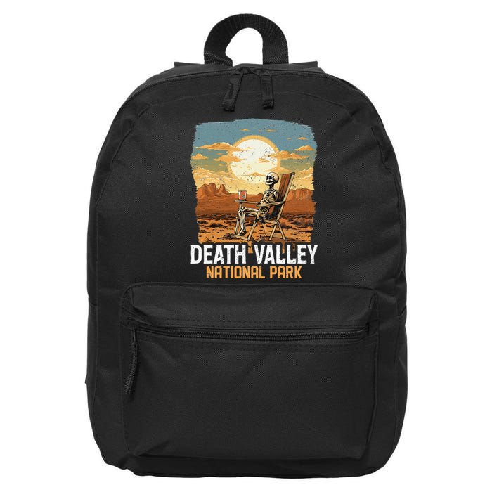 Vintage Death Valley National Park California Desert Hiking 16 in Basic Backpack