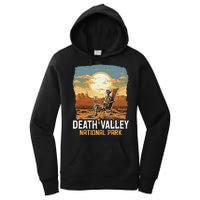 Vintage Death Valley National Park California Desert Hiking Women's Pullover Hoodie