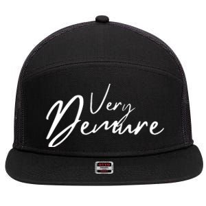 Very Demure 7 Panel Mesh Trucker Snapback Hat