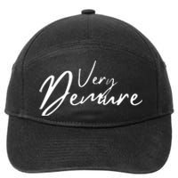 Very Demure 7-Panel Snapback Hat