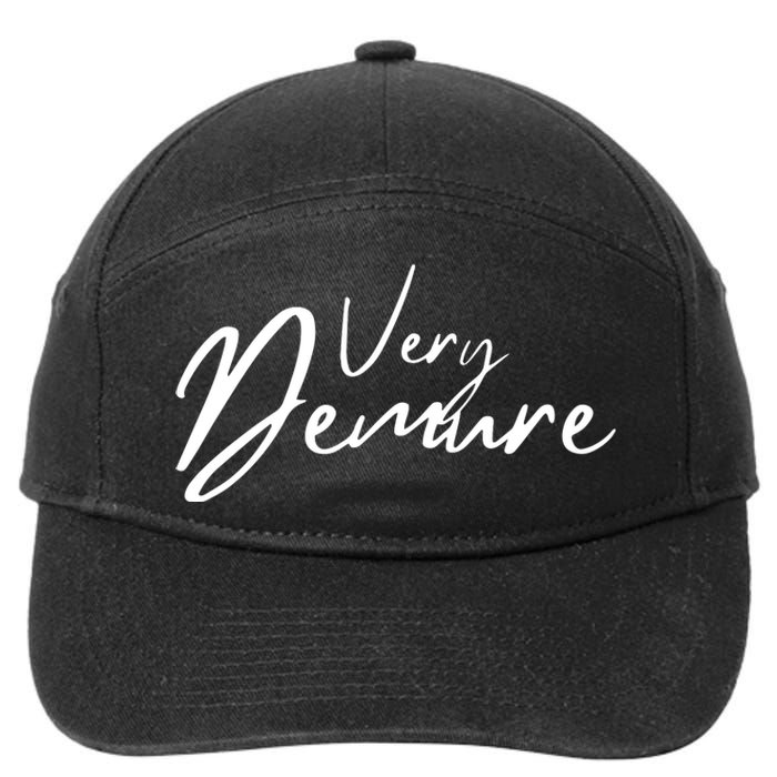 Very Demure 7-Panel Snapback Hat