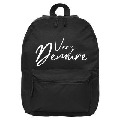 Very Demure 16 in Basic Backpack