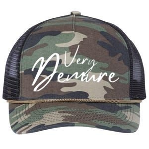 Very Demure Retro Rope Trucker Hat Cap