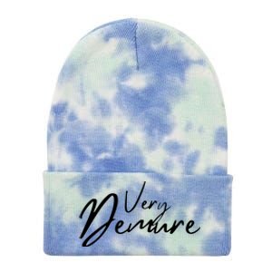 Very Demure Tie Dye 12in Knit Beanie