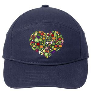 Vegan Diet Veganism Meat Free Eat Plants Save Animals Tee Funny Gift 7-Panel Snapback Hat