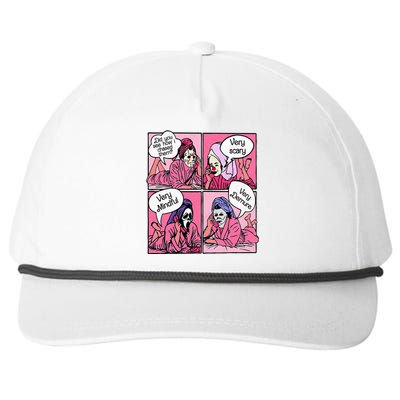 Very Demure Very Mindful Ghost Costume Snapback Five-Panel Rope Hat