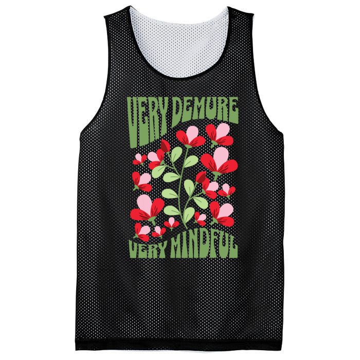 Very Demure Very Cutesy Very Mindful Funny Gen Z Trend Mesh Reversible Basketball Jersey Tank