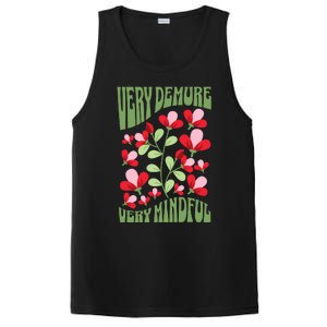 Very Demure Very Cutesy Very Mindful Funny Gen Z Trend PosiCharge Competitor Tank