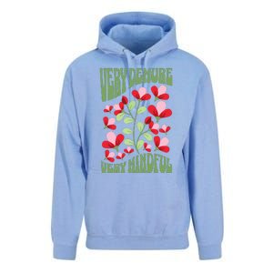 Very Demure Very Cutesy Very Mindful Funny Gen Z Trend Unisex Surf Hoodie