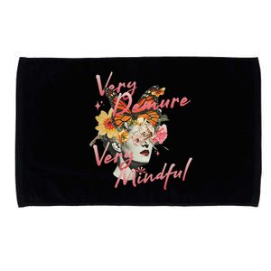 Very Demure Very Mindful Funny Gen Z Trend Microfiber Hand Towel