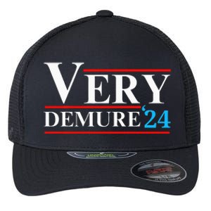 Very Demure Very Mindful Very Cutesy Trending 2024 Flexfit Unipanel Trucker Cap