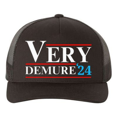 Very Demure Very Mindful Very Cutesy Trending 2024 Yupoong Adult 5-Panel Trucker Hat