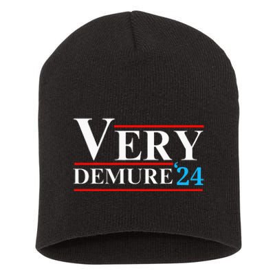 Very Demure Very Mindful Very Cutesy Trending 2024 Short Acrylic Beanie