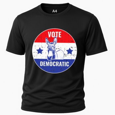 Vote Democrat Vintage Political Donkey Democratic Party Performance Shirt