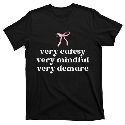 Very Demure Very Mindful Very Cutesy T-Shirt