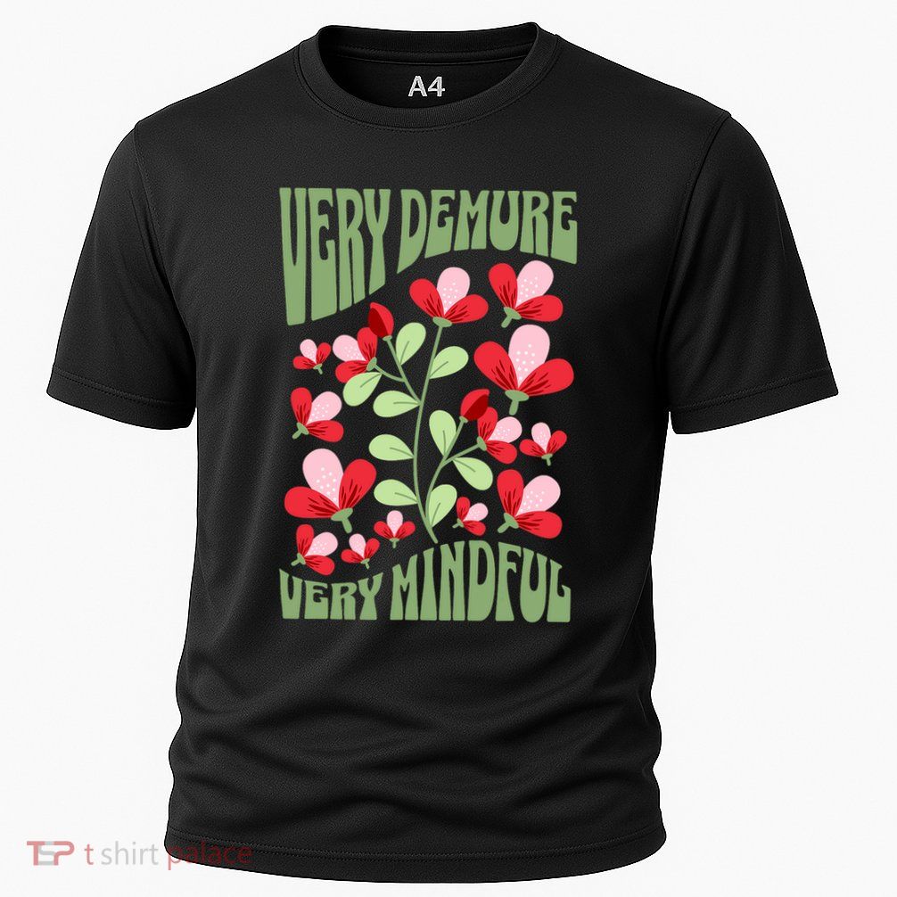Very Demure Very Cutesy Very Mindful Funny Gen Z Trend Cooling Performance Crew T-Shirt