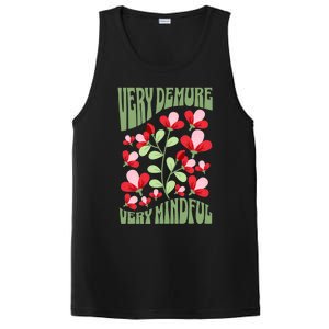 Very Demure Very Cutesy Very Mindful Funny Gen Z Trend PosiCharge Competitor Tank