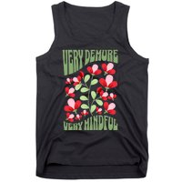 Very Demure Very Cutesy Very Mindful Funny Gen Z Trend Tank Top