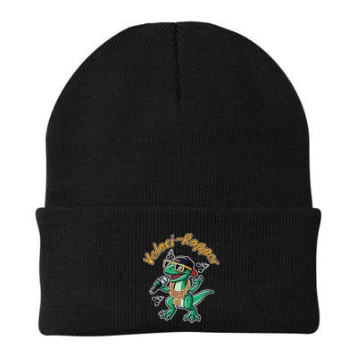 Velocirapper Dinosaur Velociraptor Rapping Beanie