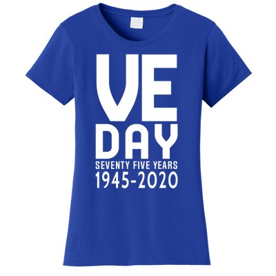 Ve Day Victory In Europe 75 Year Anniversary Gift Women's T-Shirt