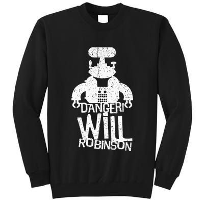 Vintage Danger Will Robinson Tall Sweatshirt