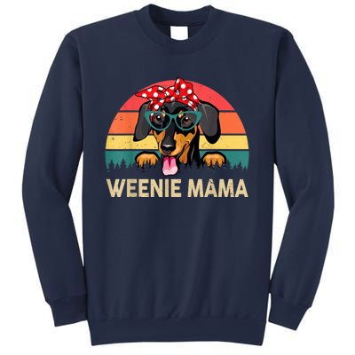 Vintage Dachshund Weenie Cute Mama Weiner Dog Mom Gift Sweatshirt