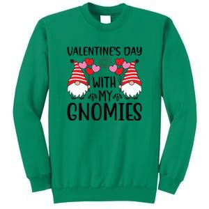 Valentine's Day With My Gnomies Gift Sweatshirt