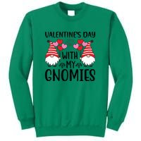 Valentine's Day With My Gnomies Gift Sweatshirt