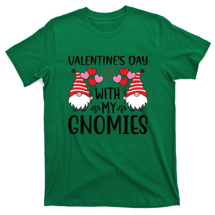 Valentine's Day With My Gnomies Gift T-Shirt