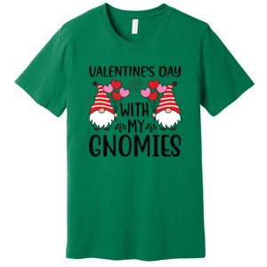 Valentine's Day With My Gnomies Gift Premium T-Shirt