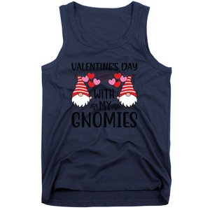 Valentine's Day With My Gnomies Gift Tank Top