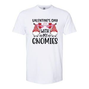 Valentine's Day With My Gnomies Gift Softstyle CVC T-Shirt